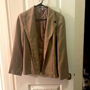 Tan blazer